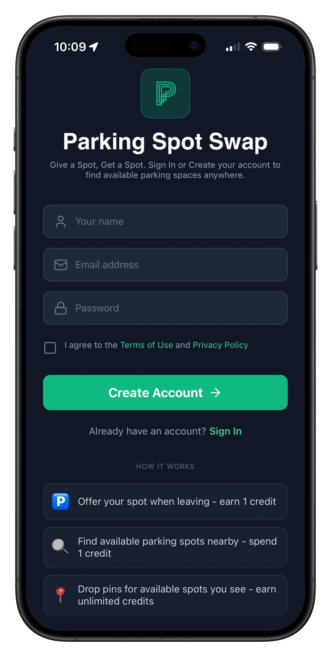Parking Spot Swap is a community-powered, self-correcting parking intelligence network.