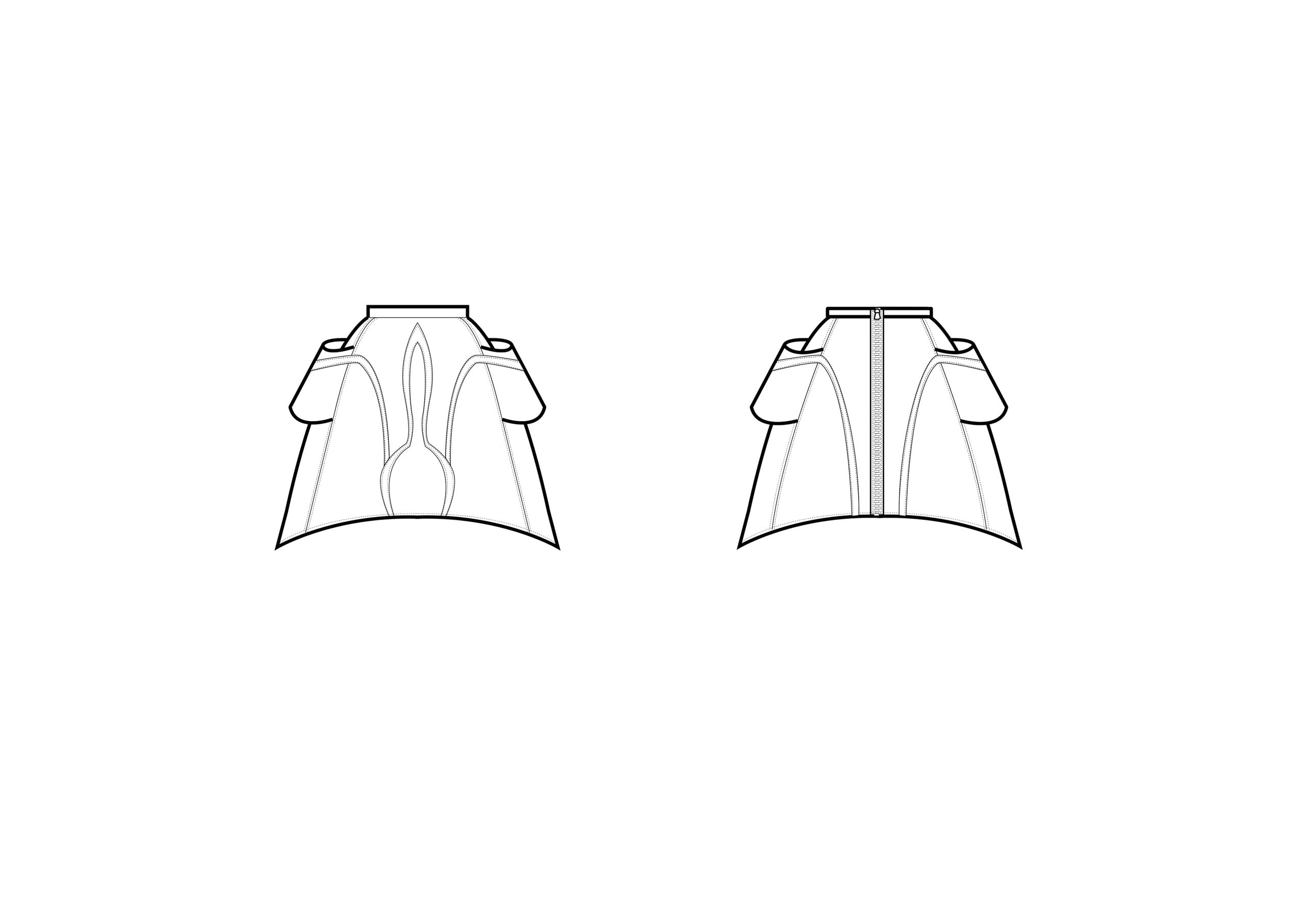 bottom design, jack the ripper, jackeline, a freak is chic, outcast, belt, pant, skirt,pockets, cuts