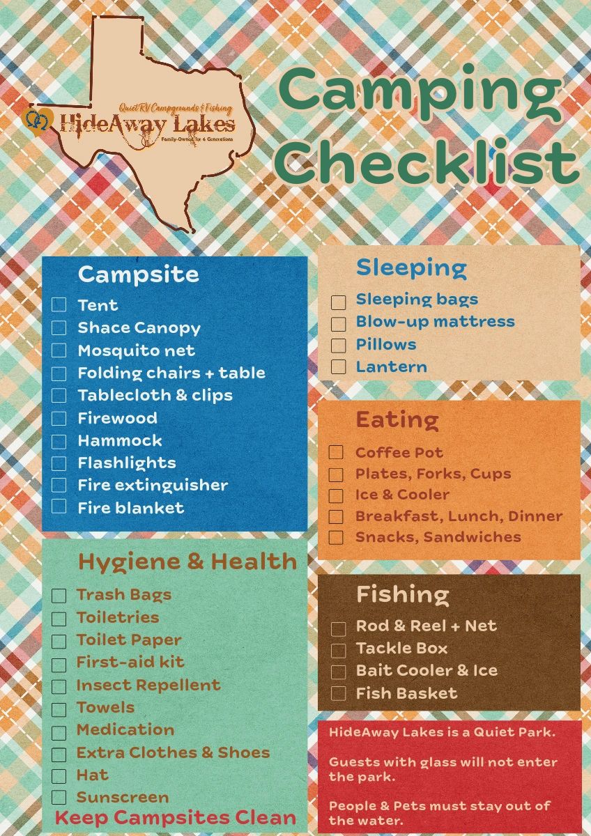 Camping Checklist