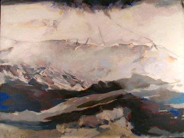 Balcomb Greene painter, Abstract artist, Abstract expressionist, New York Figurative Expressionism,