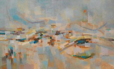 Gabor Peterdi painter and printmaker,
Gabor Peterdi at Yale School of Art, Atalier 17, MET, NAGA,