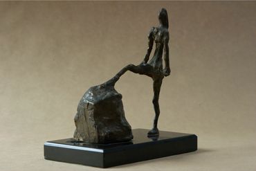 George Spaventa expressionist sculptor, American Postwar art, American figurative expressionism,