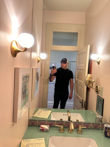 Bathroom Sconce Light Installation – Elegant & Functional