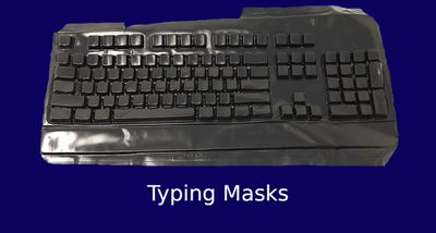 typing masks