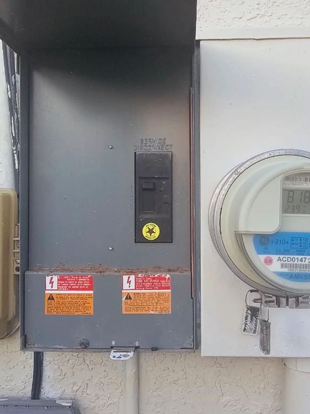 Main Breaker Disconnect