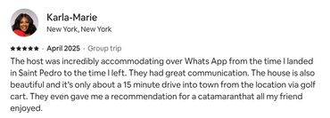 Luxury bedroom suite at Casa Lush, San Pedro Belize vacation home.