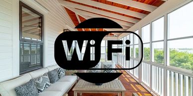 Cozy reading nook and workspace inside a San Pedro Belize vacation rental at Casa Lush in Mahogany B