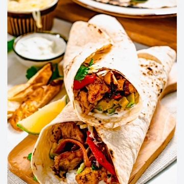 Our legendary chicken fajitas... yum