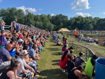 Witness the adrenaline-pumping action of the Demo Derby at the Augusta Lions Club Bean and Bacon Days!