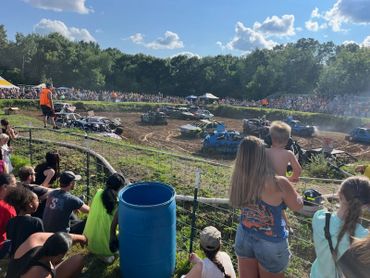 Metal Crunching Fun at the Bean and Bacon Days Derby!