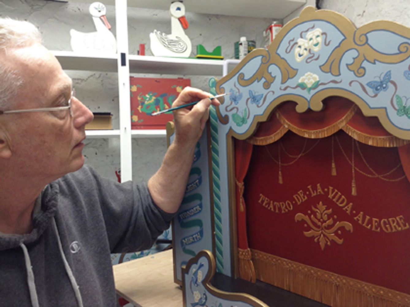 Rick Heath painting