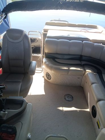 Interior image of Avalon boat