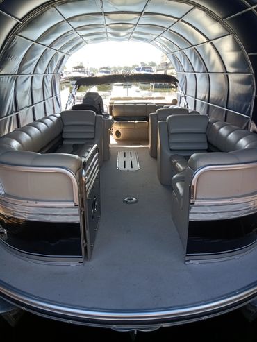 Interior image of Avalon boat