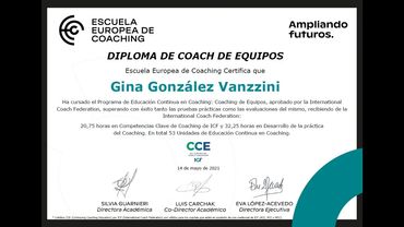 Certificado de Coaching de Equipos, Escuela Europea de Coaching