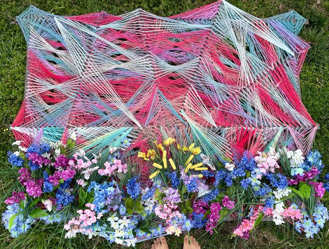 My Latest String Art piece,
Roughly 45"x75" and 6 months of fun