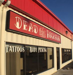 Dead RockStar 3401 Interstate Blvd. Fargo, ND 58103
Established in 2002. Professional Tattooing, Expert Body Piercing and High Quality Body Jewelry.