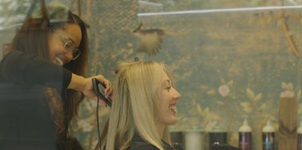 Jenipher always brings a smile to her clients face