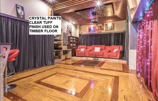 living room wooden timber floor gloss