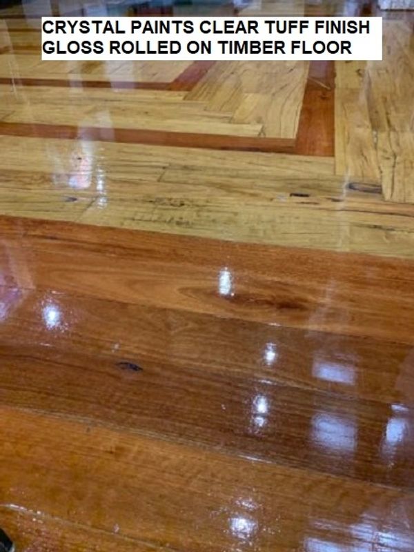 gloss wooden timber floor