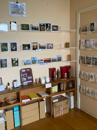 The shop in Alnmouth friary