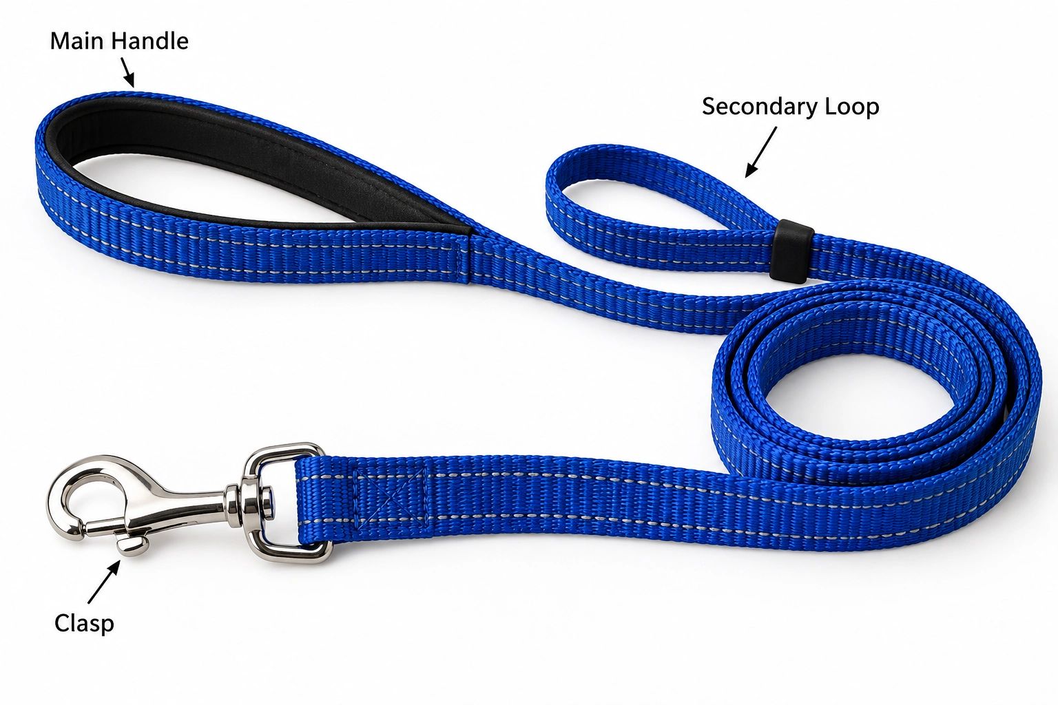 Double-Handled Leash for Training & Control