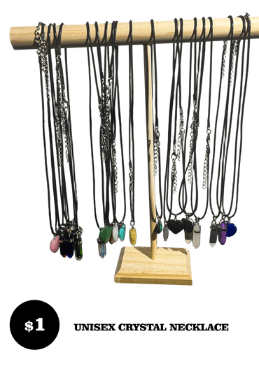 Unisex crystal nechlace