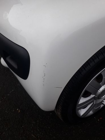 Slight Damage on Bumper