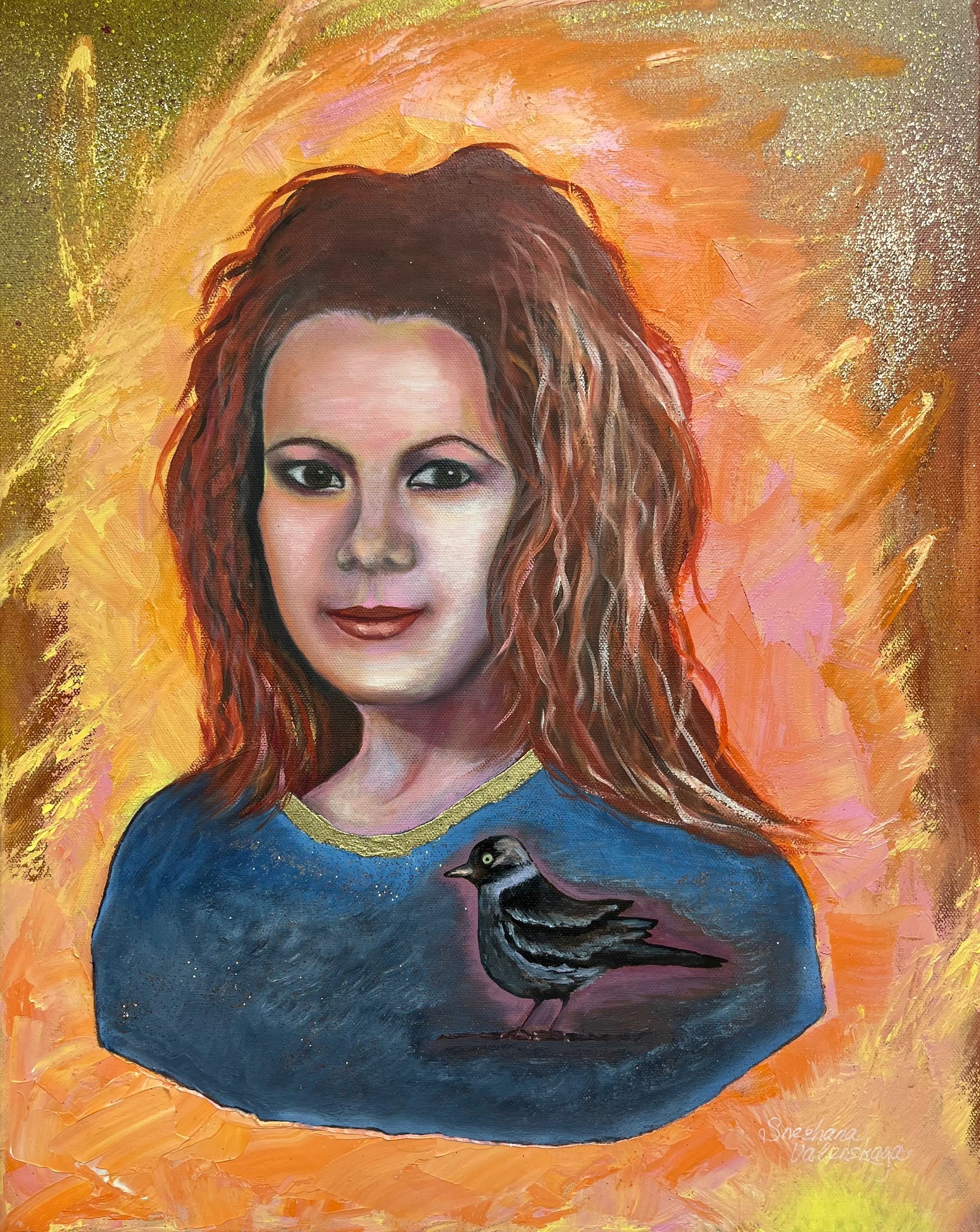 Mila. Forever Young. Oil on canvas 16x20. Priceless.