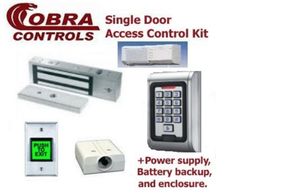 Cobra Controls Single Door non-computerized Access Control kit