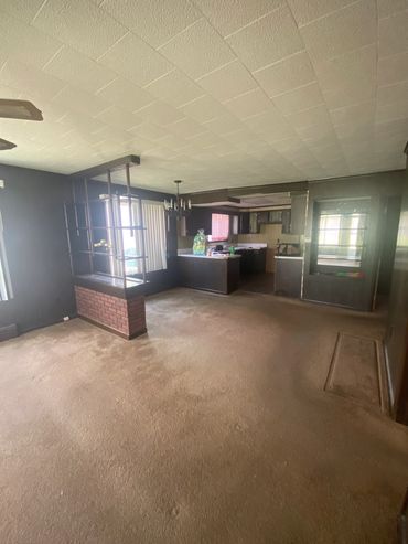 Living room renovation (before)