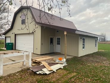 Barn addition (after)