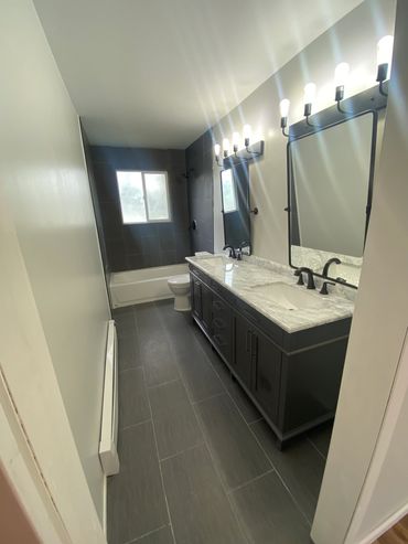 Bathroom renovation (after)