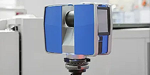 3D Laser Scanner in a work area