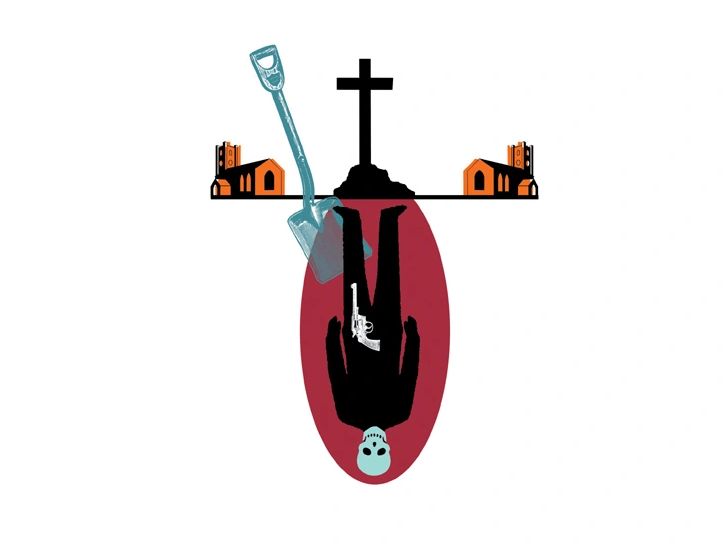 Dead Criminal / Editorial Illustration
Saga