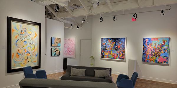 Main Gallery Space at Studio 1608: large wall