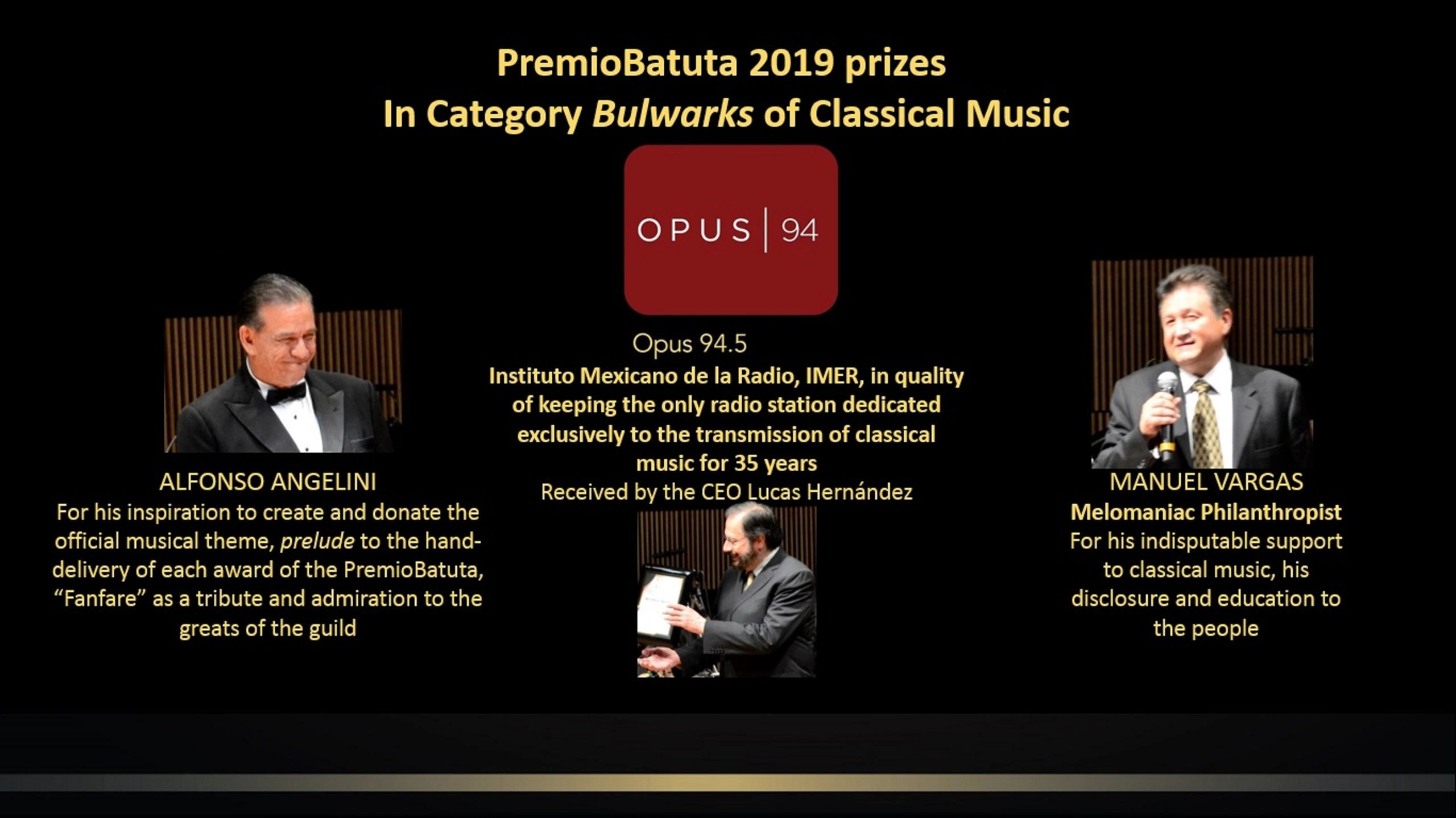 PRIZES PREMIERE PremioBatuta®