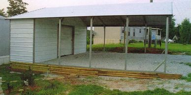 Boxed Eaves Combo Building