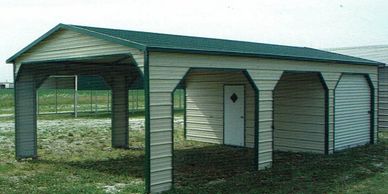 Boxed Eaves Combo Building