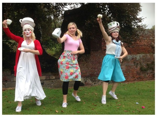Immersive theatre 'Once Upon a Time' directed and performed by Jemma Burgess.