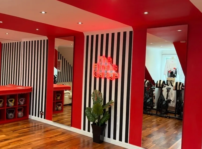 The Fitness Garage, luxury indoor and outdoor spaces focusing on Spin, Weights & Callanetics