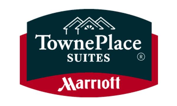 Logo of TownePlace Suites by Marriott with house icon.