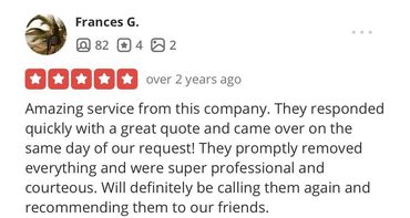 Review Junk Removal Near Me