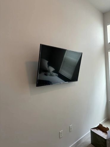 tv music installation