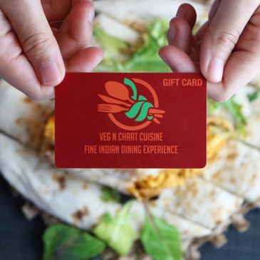 A Veg n Chaat Cuisine Gift Card