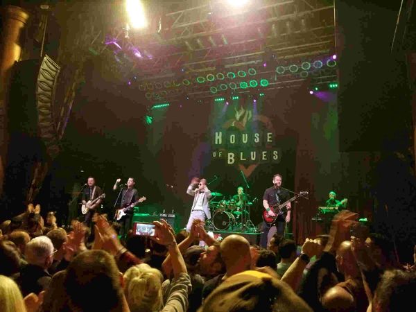 Radio Thieves performs at The House of Blues, San Diego CA.