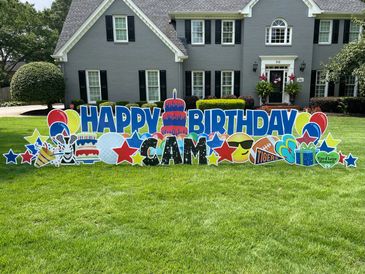 Happy Birthday Yard Signs