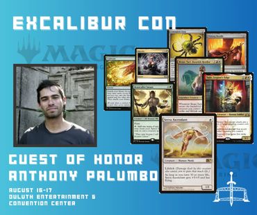 Anthony Palumbo
MTG Card Artist
Appearing Sat & Sun