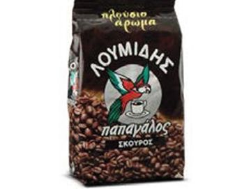 Package of Greek coffee beans.