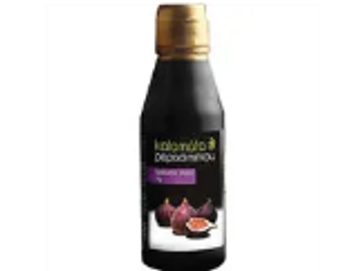 Bottle of balsamic fig vinegar.
