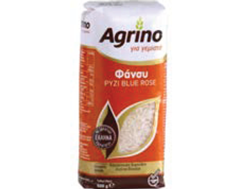 Package of Agrino Blue Rose rice.